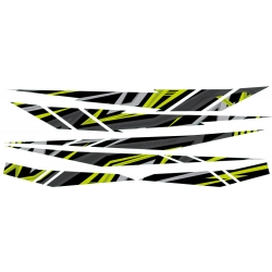 naklejki tuningowe, zestawy naklejek, quady, motyw Racing, Polaris, Yamaha, Can-Am, Arctic Cat, Kawasaki, Kymco, naklejk