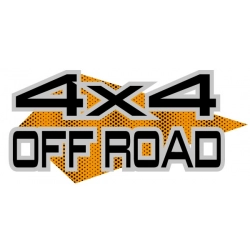 Naklejki 4x4 Off Road na terenówkę off roadowe Suzuki