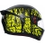 Tuningowe naklejki Fluorescencyjne na kask motocyklowy
