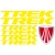 Trek naklejka na rower - odblaskowa