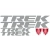 Zestaw naklejek Trek logo rower zamiennik rama