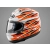 Odblaskowe naklejki na kask motocyklowy
