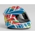 Tuningowy zestaw naklejek na kask motocyklowy