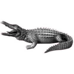 Naklejka krokodyl