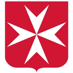 Naklejka Krzyż Maltański