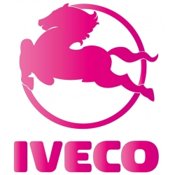 naklejka, logo, iveco, napis, specjalny, wydruk, auto, ciężarówka
