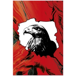 Naklejka ADR orzeł grafika tablica