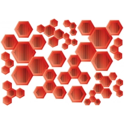 naklejki na kask, odblaskowe, grafika, tuning,