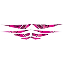 Naklejka na kask motor Cover odblaskowa Eys quad