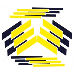 tuning, naklejki na szyby oraz pełen zestaw naklejek do oklejania kabiny.