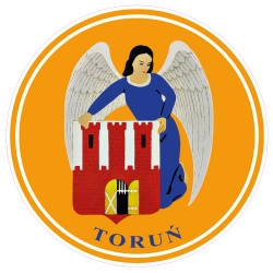 Naklejka Herb Toruń II RP