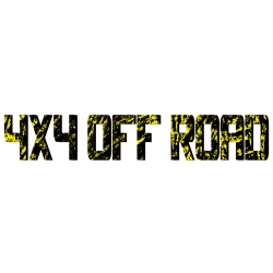 Naklejka 4x4 Off Road na samochód