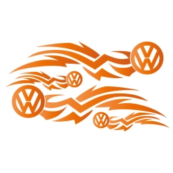 logo volkswagen oklejenie samochodu tuning samochodu