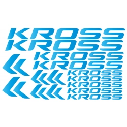 zestaw naklejek, rower kross, naklejki do roweru, naklejki personalizowane
