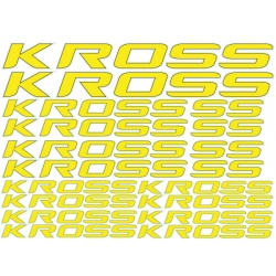 naklejki na rower z napisem kross naklejki rowerowe kross naklejki grafiki tuningowe