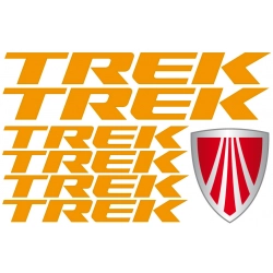 Zestaw naklejek Trek logo rower górski naklejki