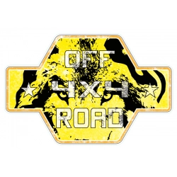 Naklejka wilk 4x4 OFF ROAD Suzuki Vitara rajd zlot