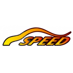 Naklejka napis  Speed na samochód