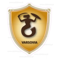 Naklejka Varsovia Syrena