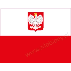 Naklejka na tablicę ADR flaga Polski