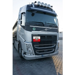 Naklejka Adr orzeł flaga Polski Volvo