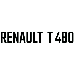 Renault T 480 na osłonę naklejki naklejka TIR