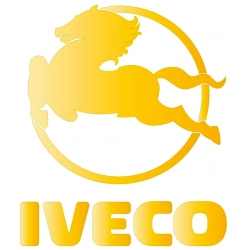 naklejka na auto iveco, naklejka specjalna, identyfikacja wizualna, logo brandowane, naklejka
