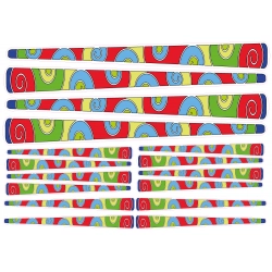 Naklejki na rower Geo wzór geometryczny