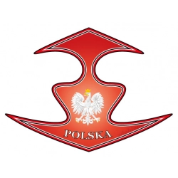 Naklejka orzeł tribal