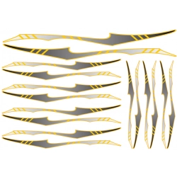 Naklejki na rower tribal extra