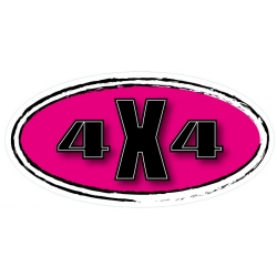Naklejka na samochód 4x4 Nissan