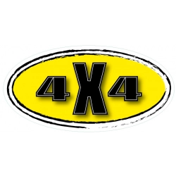 Naklejka na samochód 4x4 Suzuki