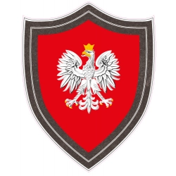 Naklejka patriotyczna orzeł Polski