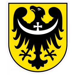 Naklejka Herb Dolny Śląsk -województwo