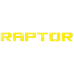 Naklejka napis Raptor na samochód tuning