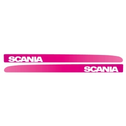 Naklejki na drzwi Scania pasy napis tuning