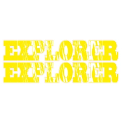Naklejka EXPLORER