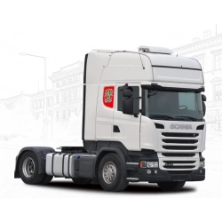 Naklejka Orzeł SCANIA R zestaw naklejek na kabine