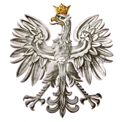 Naklejka orzeł II Rzeczpospolita na samochód patriotyczna