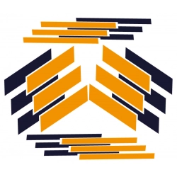 Naklejka na kabinę Mercrdes Actros MP4