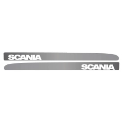 Naklejki na drzwi Scania pasy napis oklejanie