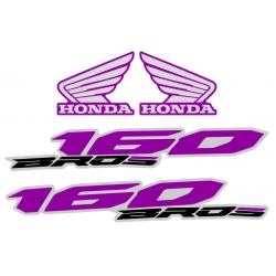 zestaw naklejek motocyklowych honda bros