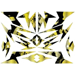 Zestaw naklejek kask wilk motocykl motor quad Honda