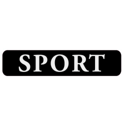 Naklejka napis SPORT