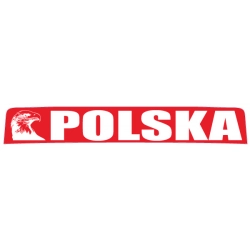 Naklejka Volvo FM orzeł Polska glob