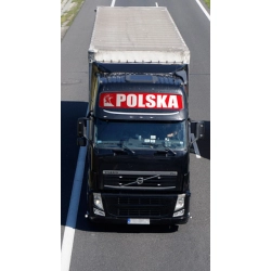 Naklejka volvo fh globetrotter kabina
