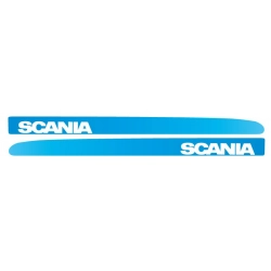Naklejki na drzwi Scania pasy napis