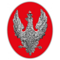 Naklejka orzeł Polski II RP