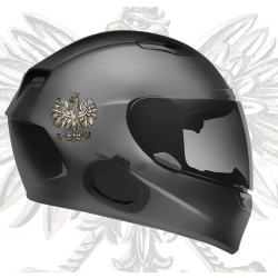 orzeł naklejka na kask motocyklowy