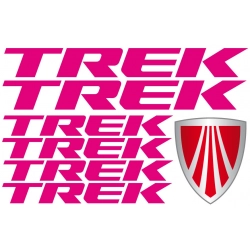 Zestaw naklejek Trek logo rower górski naklejka rowerowa